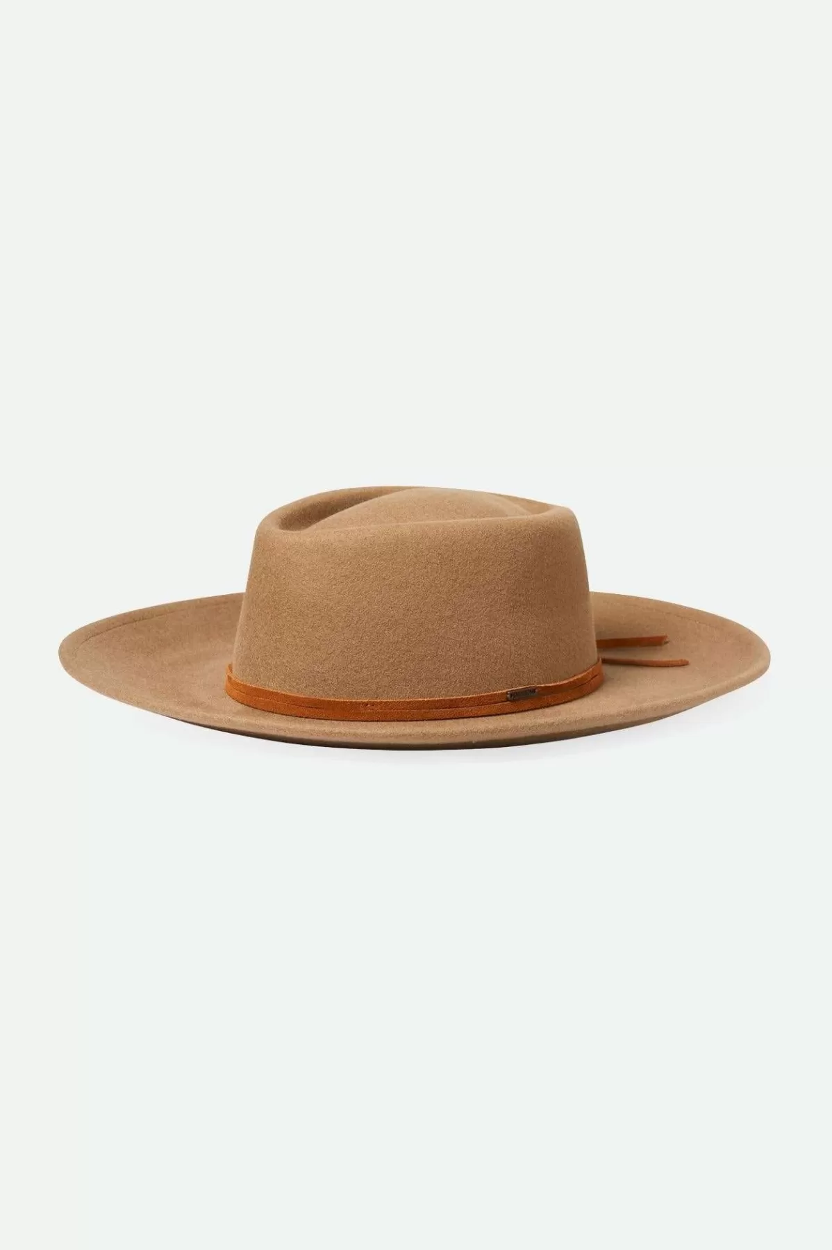 Full Brim & Fedoras | Full Brim & Fedoras-Brixton Brenton Convertabrim Fedora Tobacco Brown