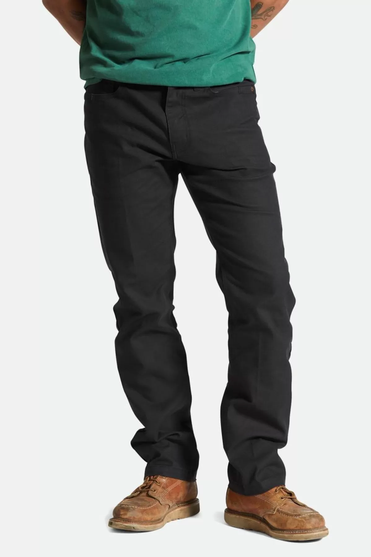 Pants & Chinos-Brixton Builders 5-pocket Stretch Pant Black