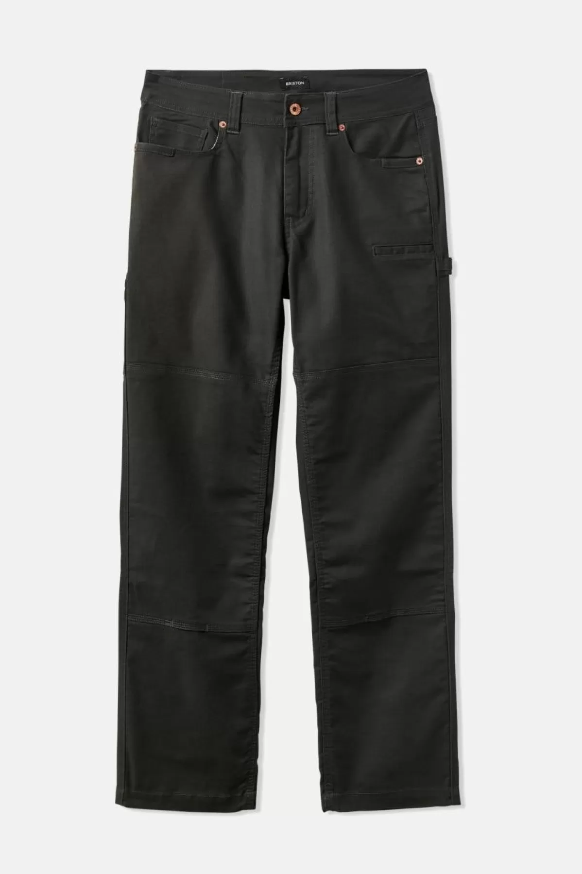 Pants & Chinos-Brixton Builders Carpenter Stretch Pant Washed Black