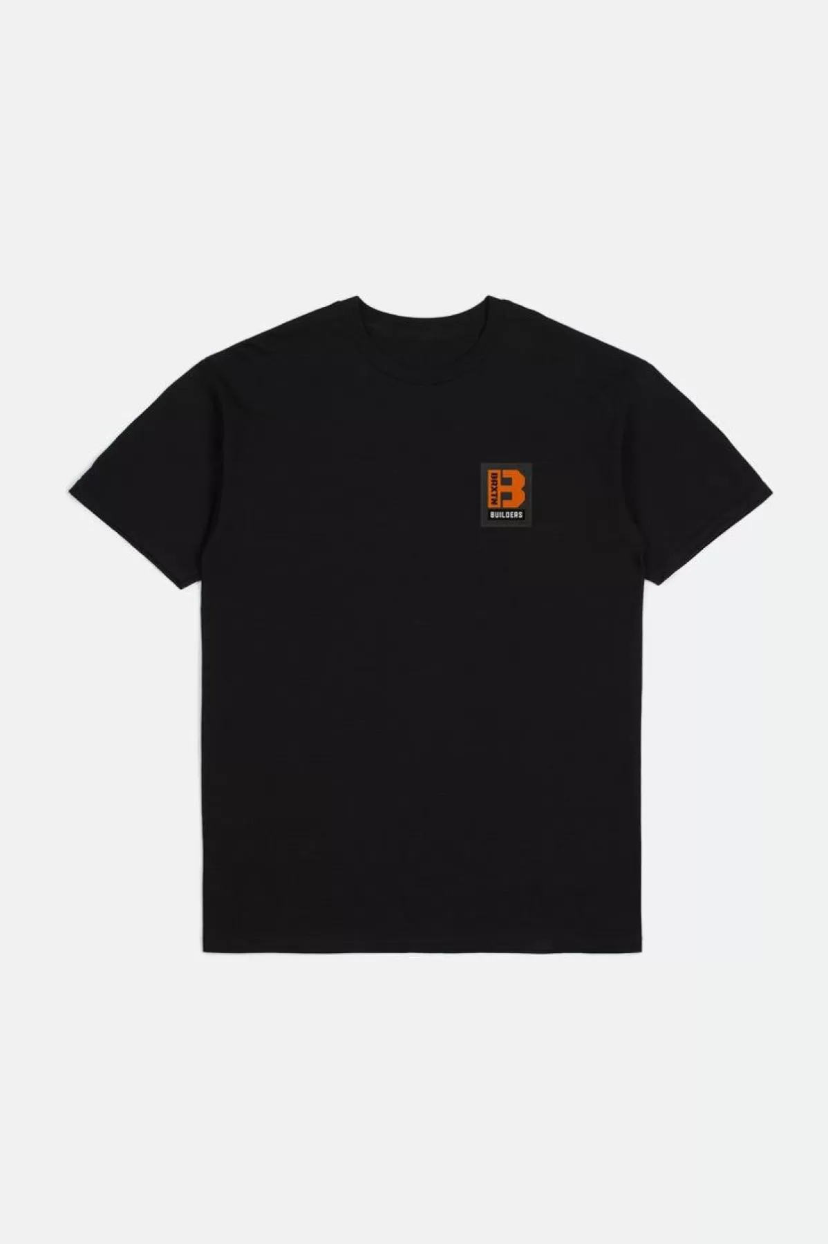 T-Shirts-Brixton Builders S/S Standard T-Shirt Black