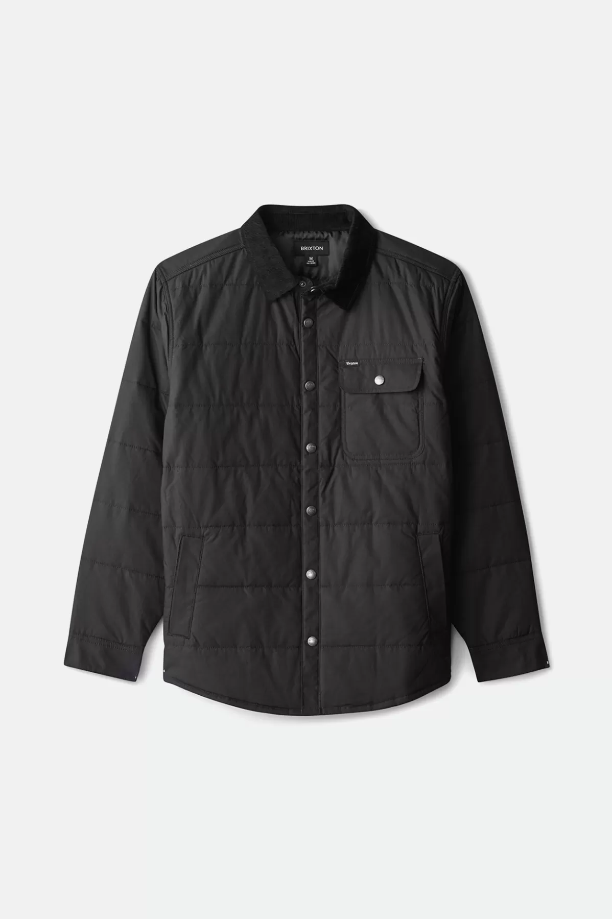 Jackets-Brixton Cass Jacket Black/Black