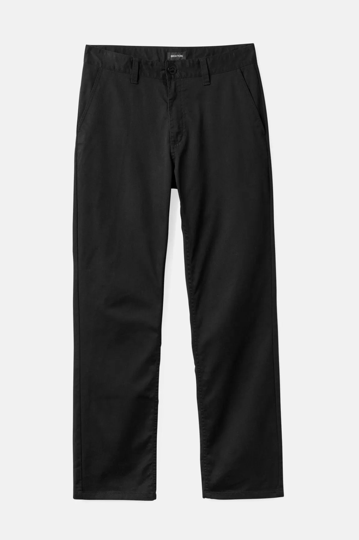 Pants & Chinos-Brixton Choice Chino Regular Pant Black