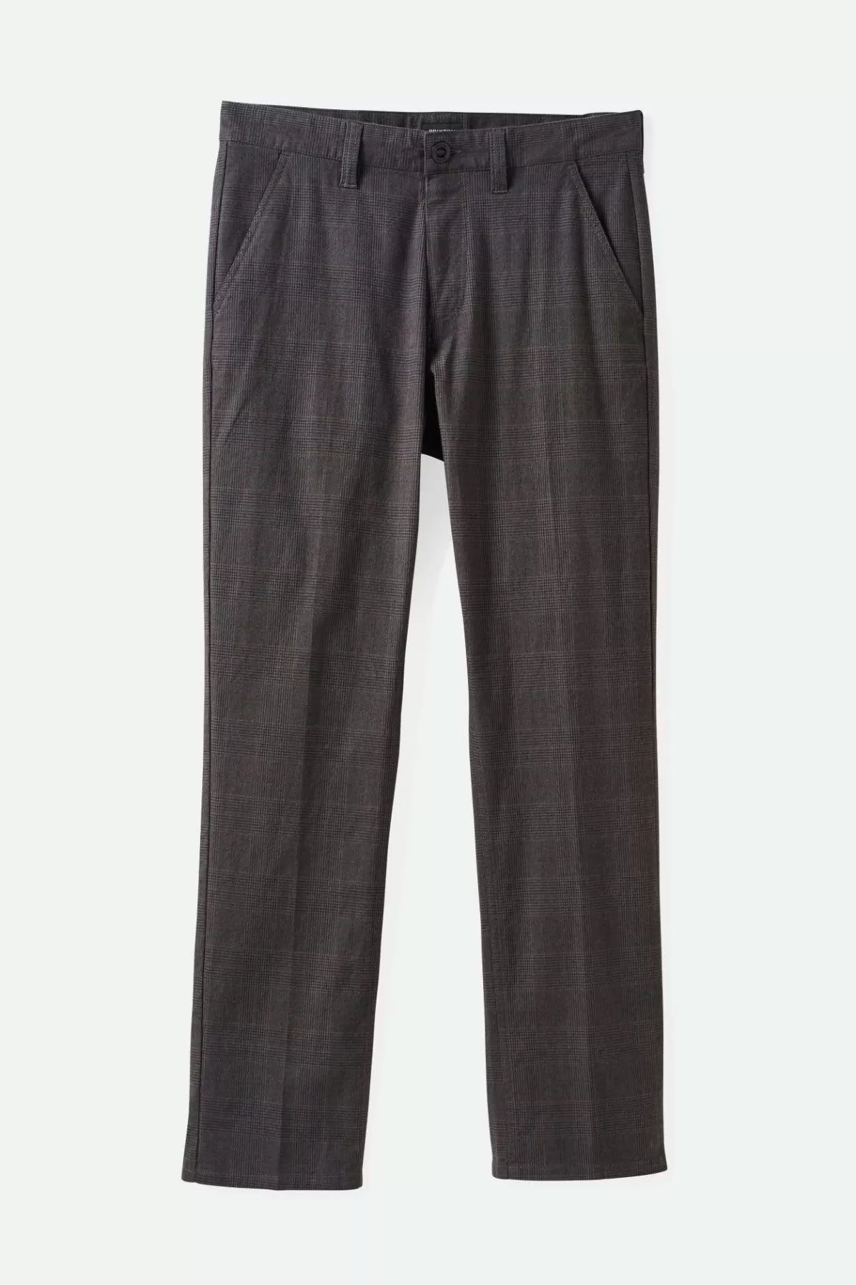 Pants & Chinos-Brixton Choice Chino Regular Pant Black Houndstooth