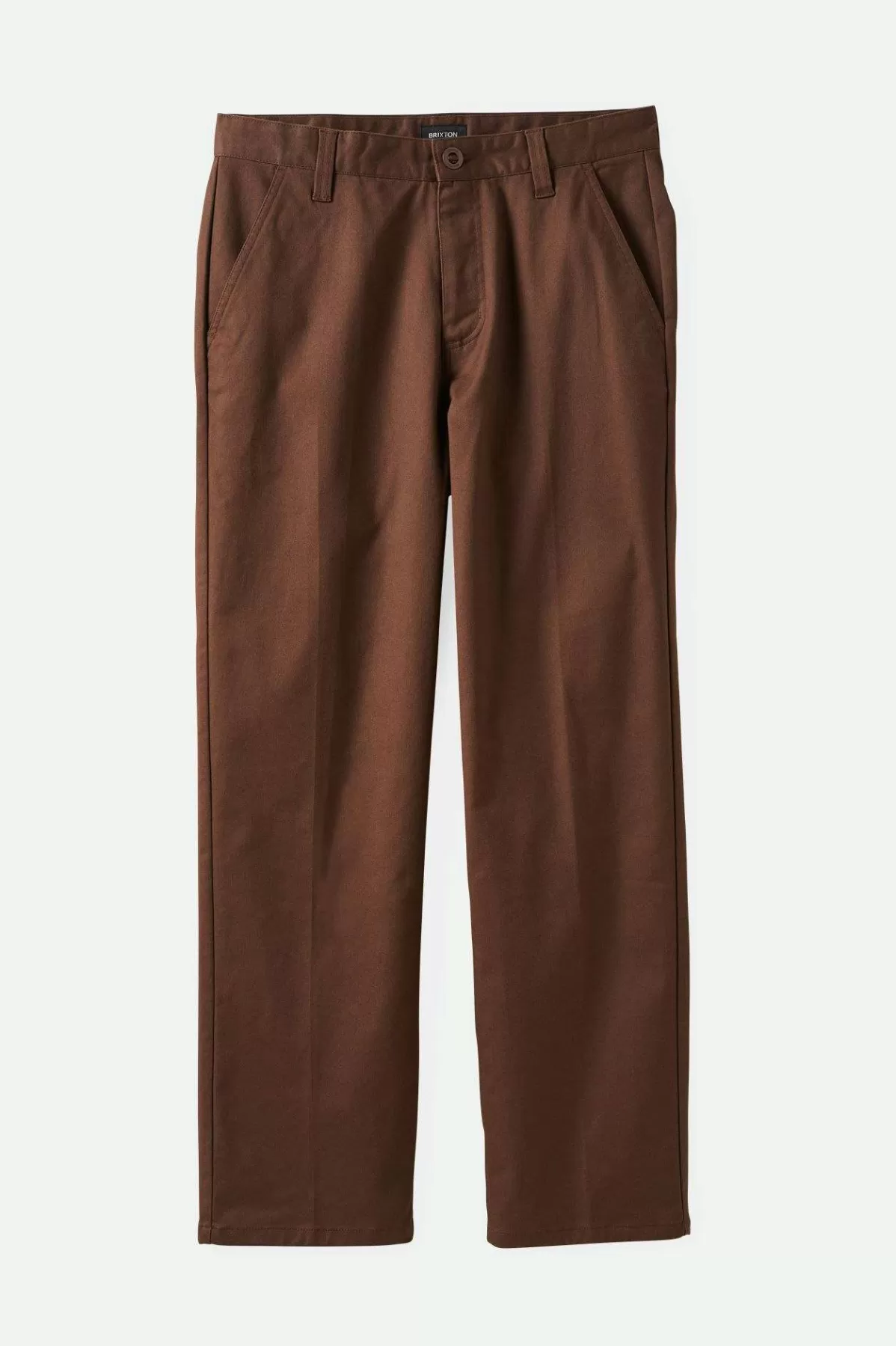 Pants & Chinos-Brixton Choice Chino Relaxed Pant Pinecone Brown