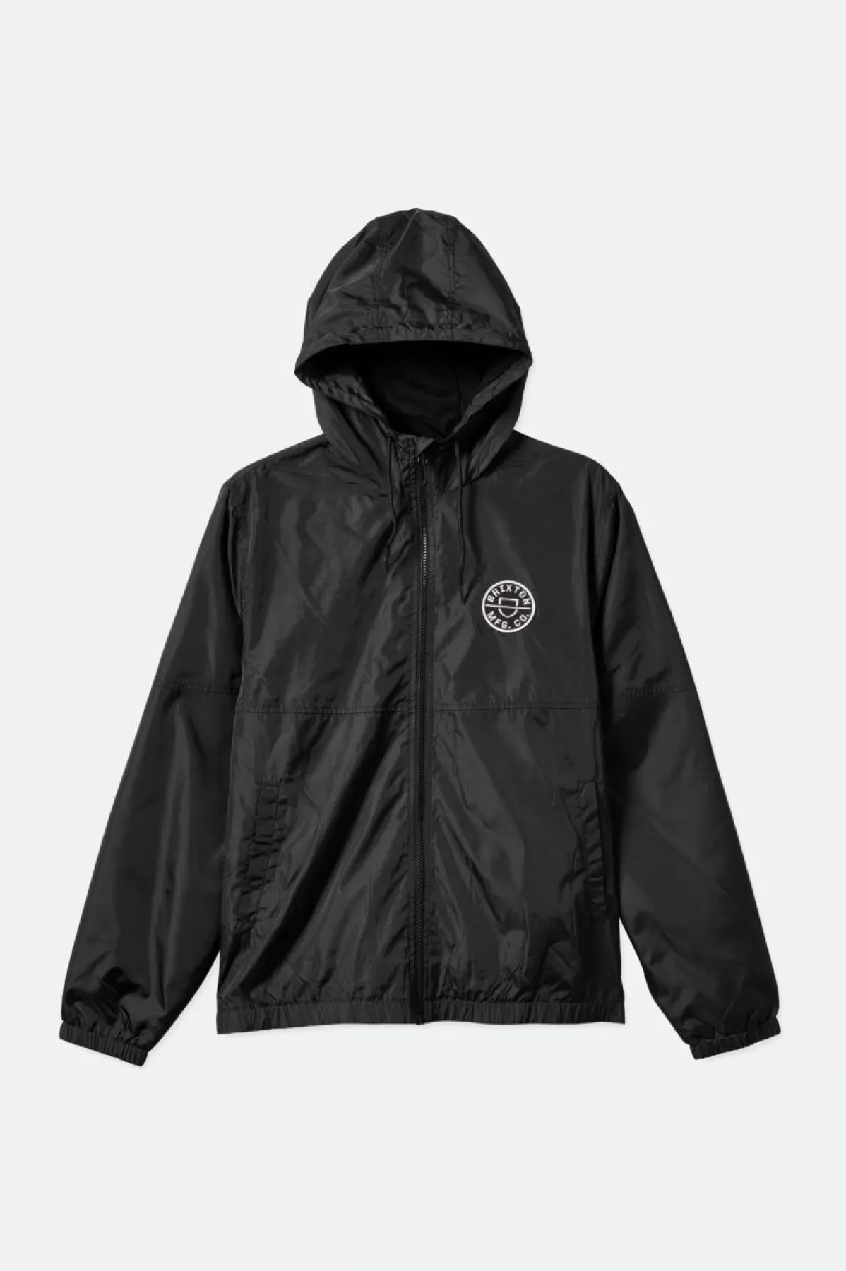 Jackets-Brixton Claxton Crest Lightweight Jacket Black/Black