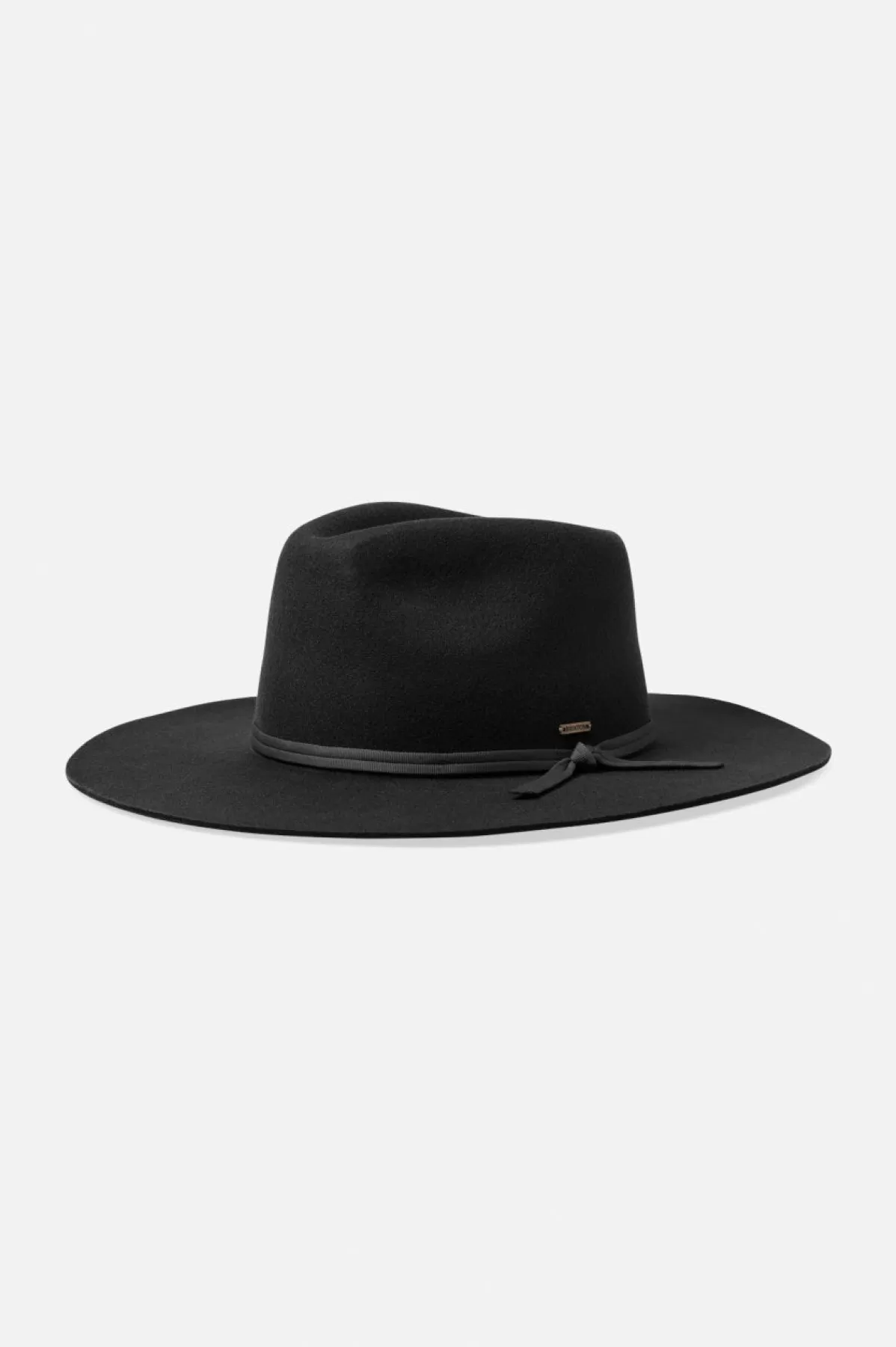 Full Brim & Fedoras | Full Brim & Fedoras-Brixton Cohen Cowboy Hat Black