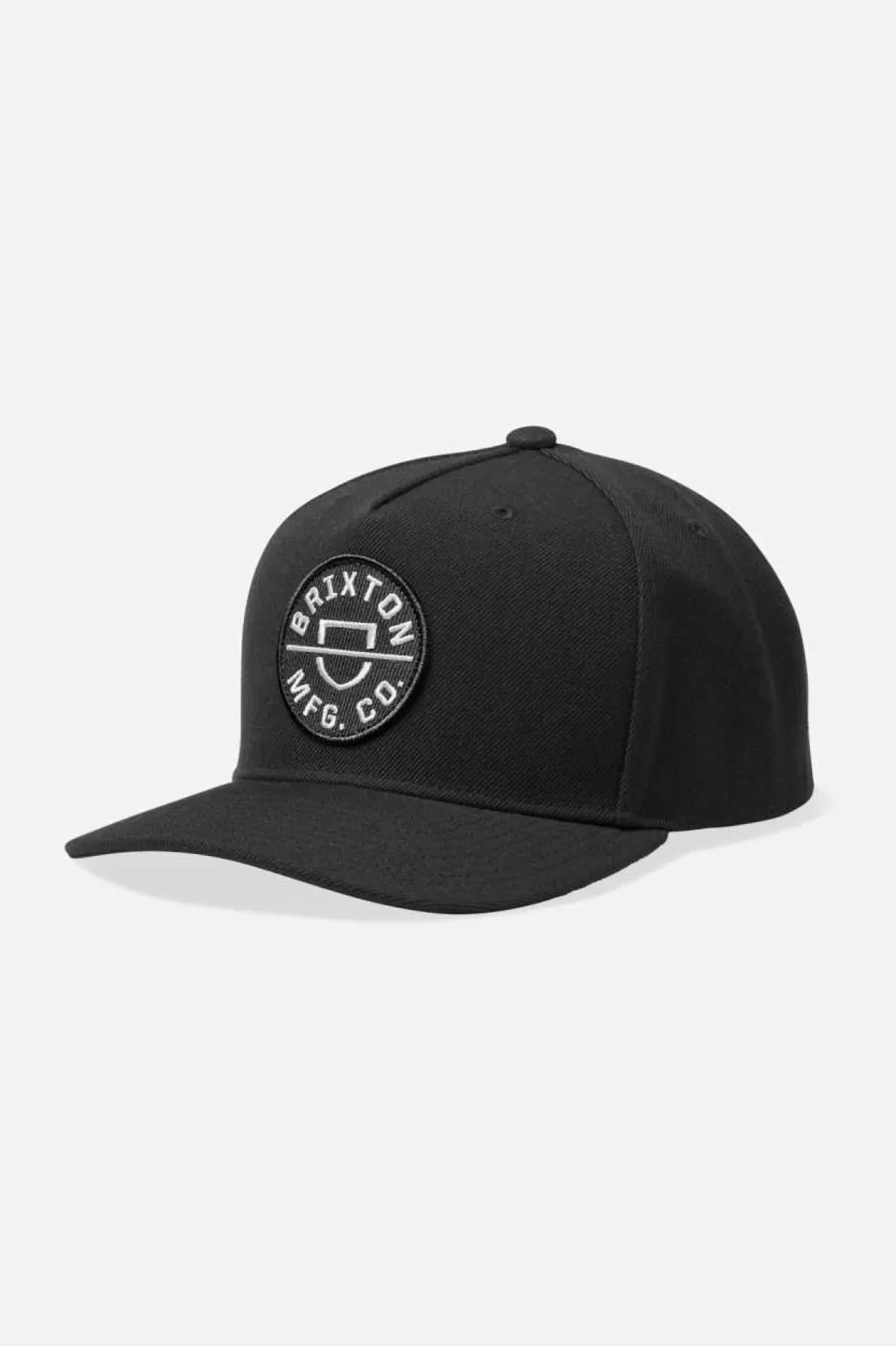 Snapbacks | Snapbacks-Brixton Crest Netplus Snapback Black