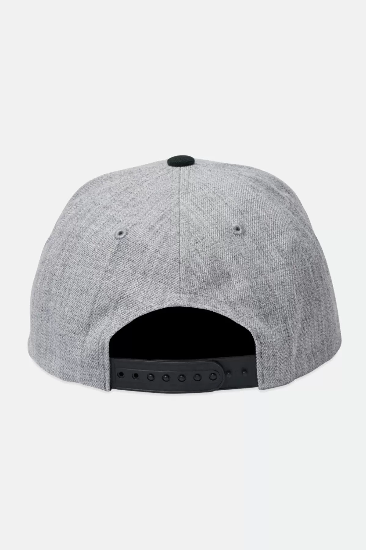 Snapbacks | Snapbacks-Brixton Crest Netplus Snapback Heather Grey/Black