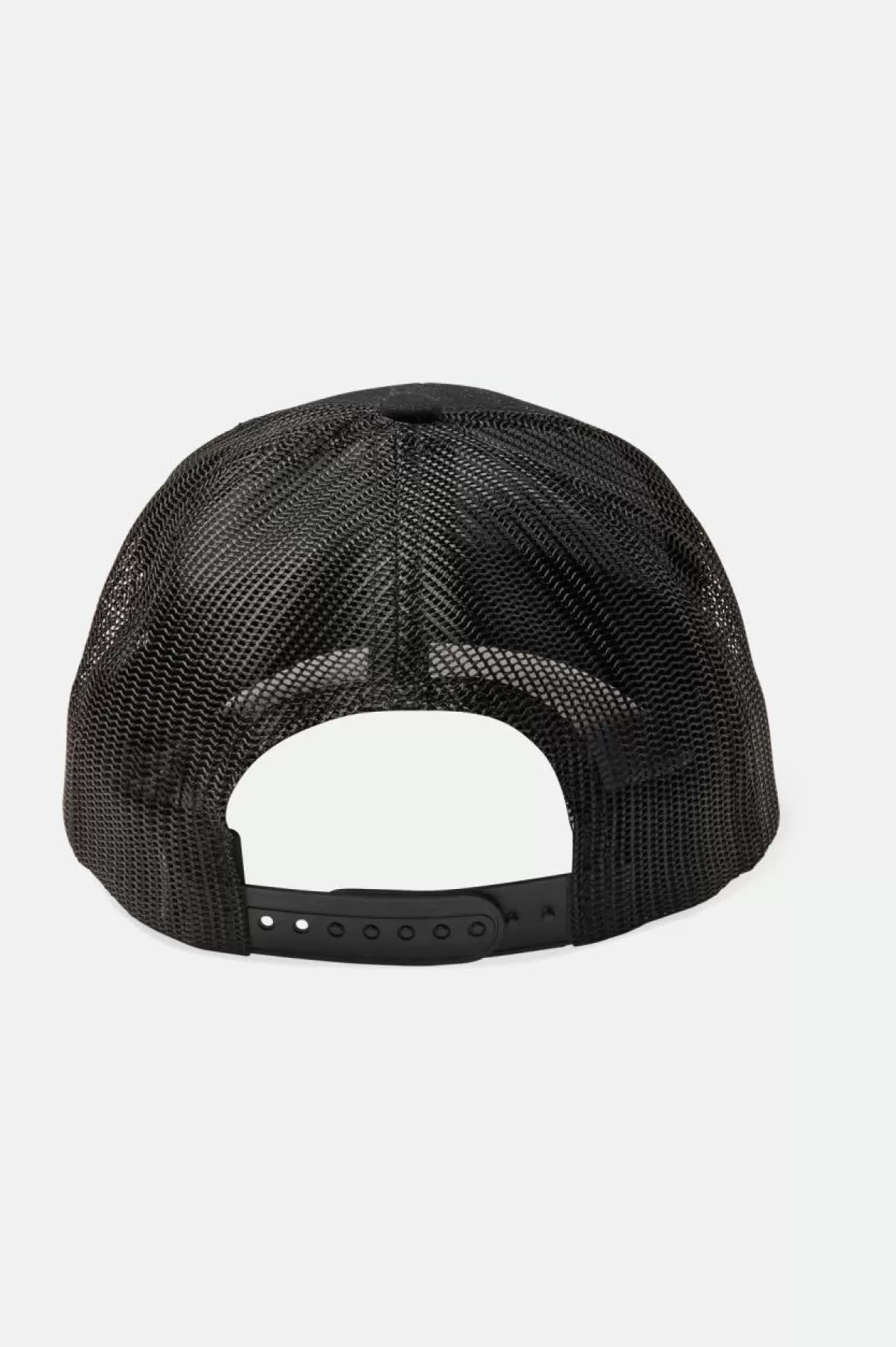 Snapbacks | Snapbacks-Brixton Crest Netplus Trucker Hat Black/Black