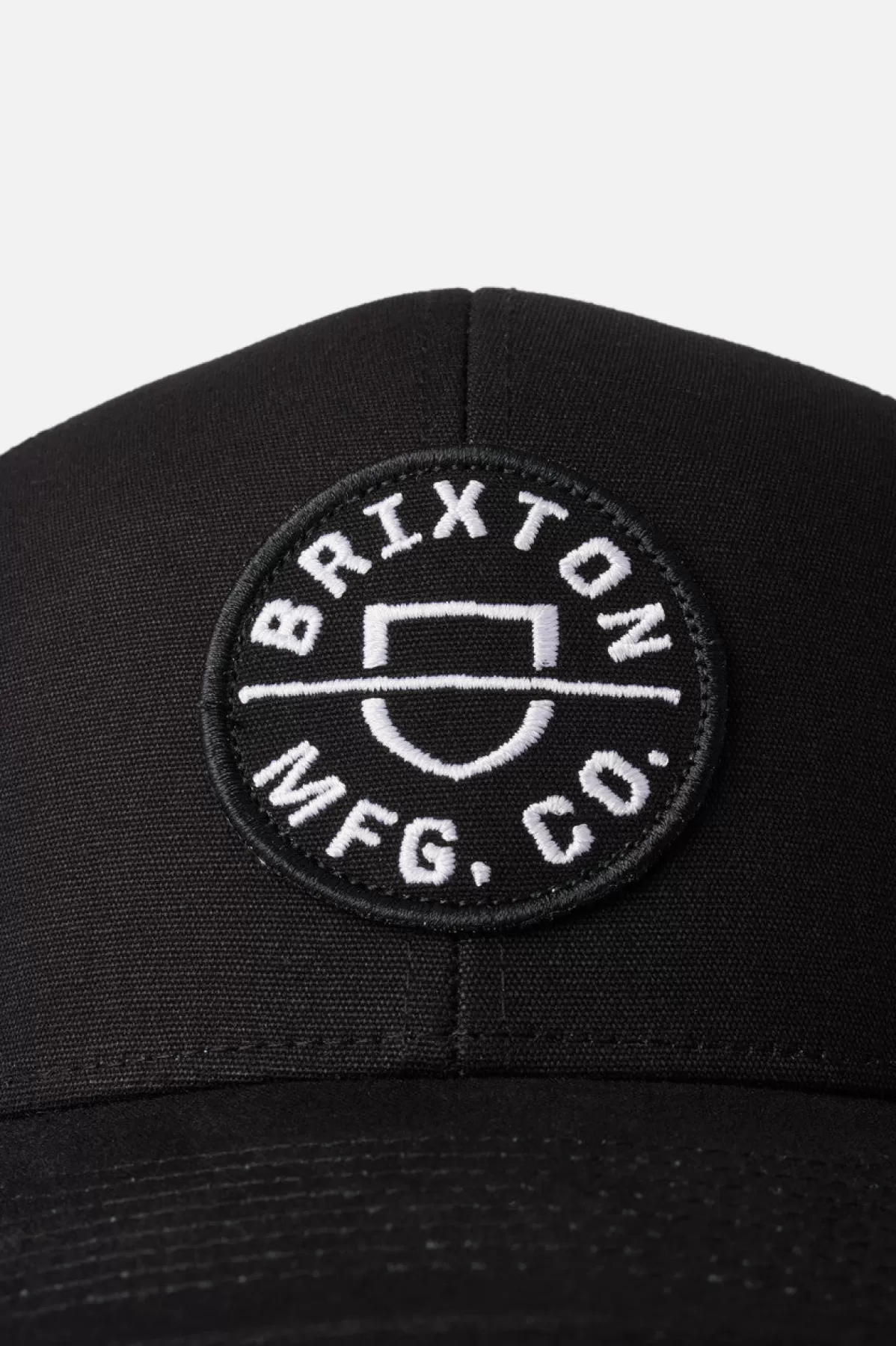 Snapbacks | Snapbacks-Brixton Crest NetPlus Trucker Hat Black