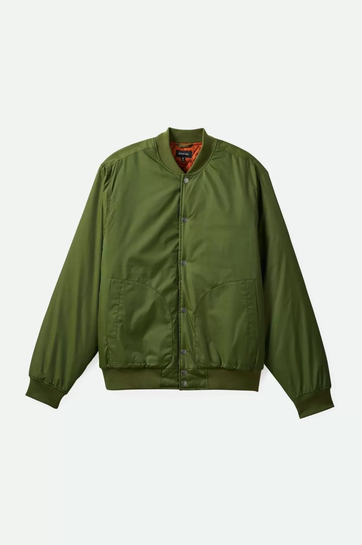 Jackets-Brixton Dillinger Flight Bomber Jacket Cypress Green