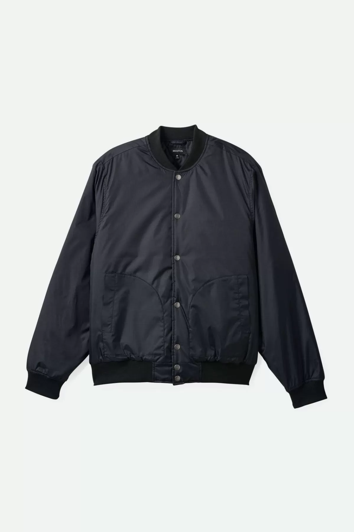 Jackets-Brixton Dillinger Flight Bomber Jacket Black