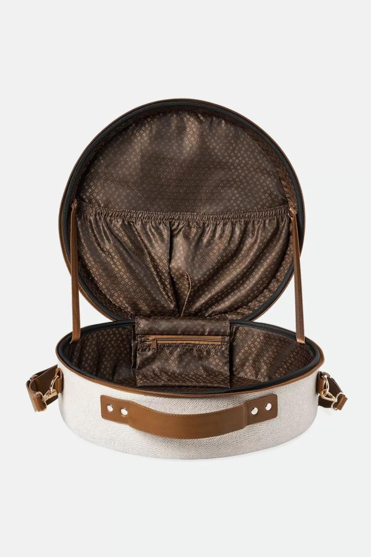 Bags | Bags-Brixton Done Proper Fedora Travel Case Cream/Beige