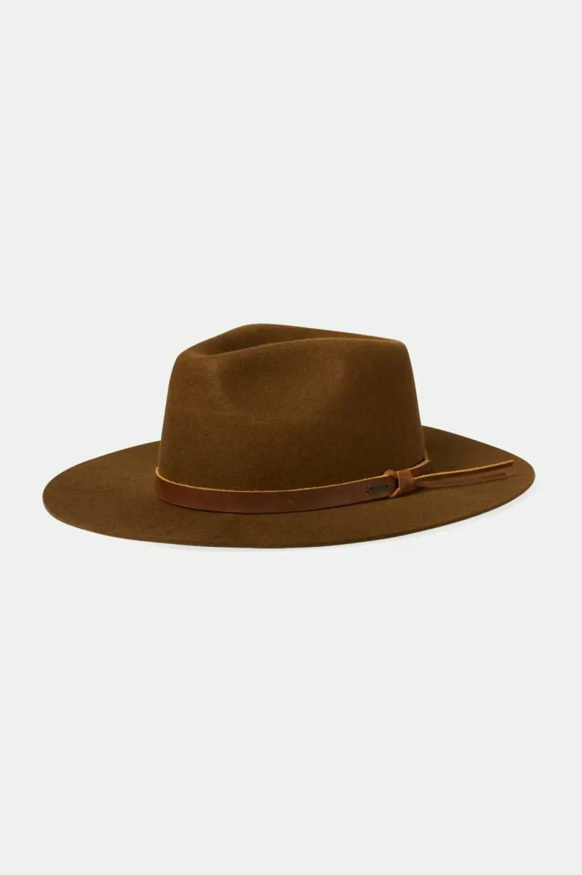 Full Brim & Fedoras | Full Brim & Fedoras-Brixton Hawkins WTHR GUARD™ Cowboy Hat Coffee