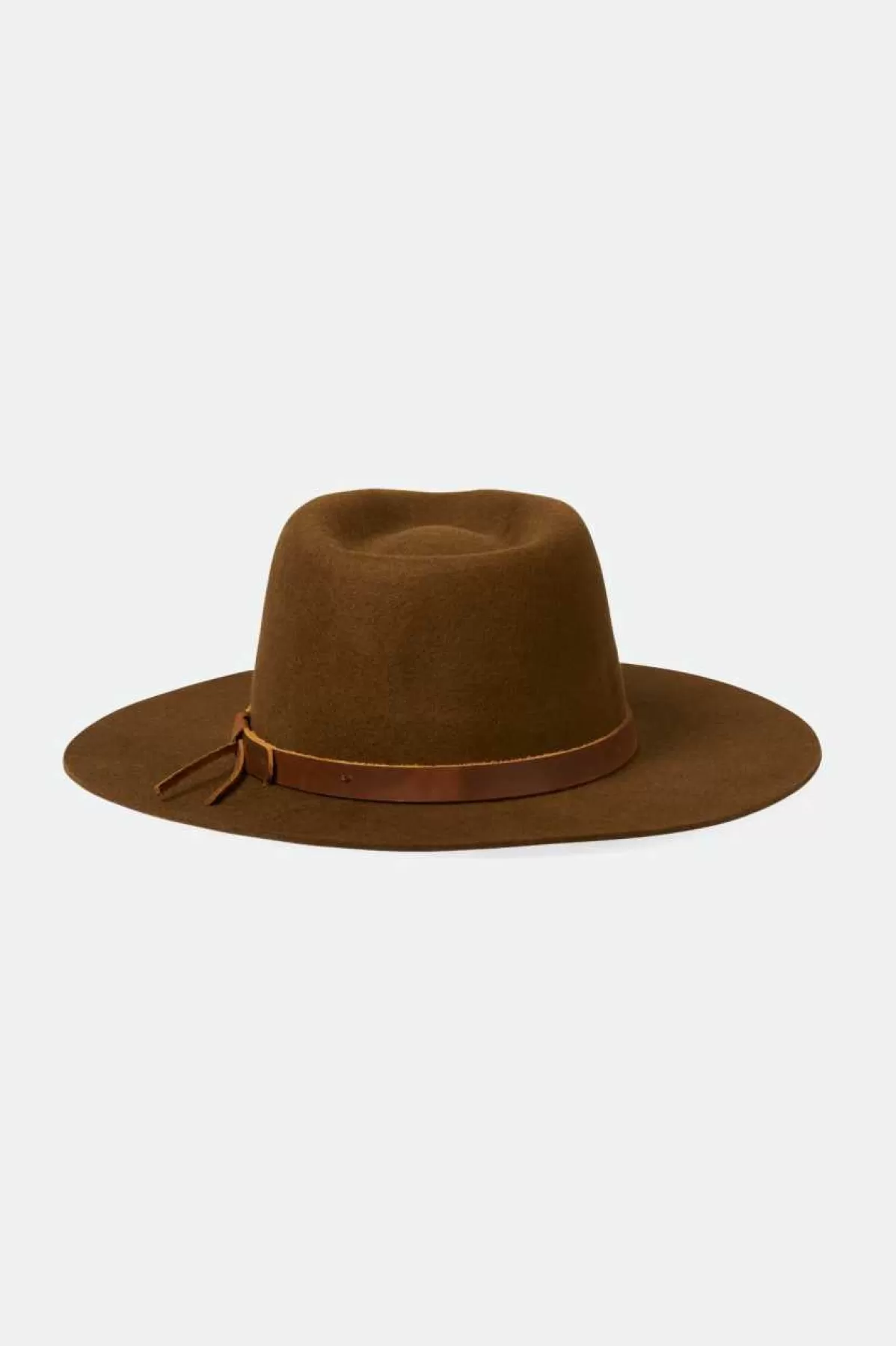 Full Brim & Fedoras | Full Brim & Fedoras-Brixton Hawkins WTHR GUARD™ Cowboy Hat Coffee