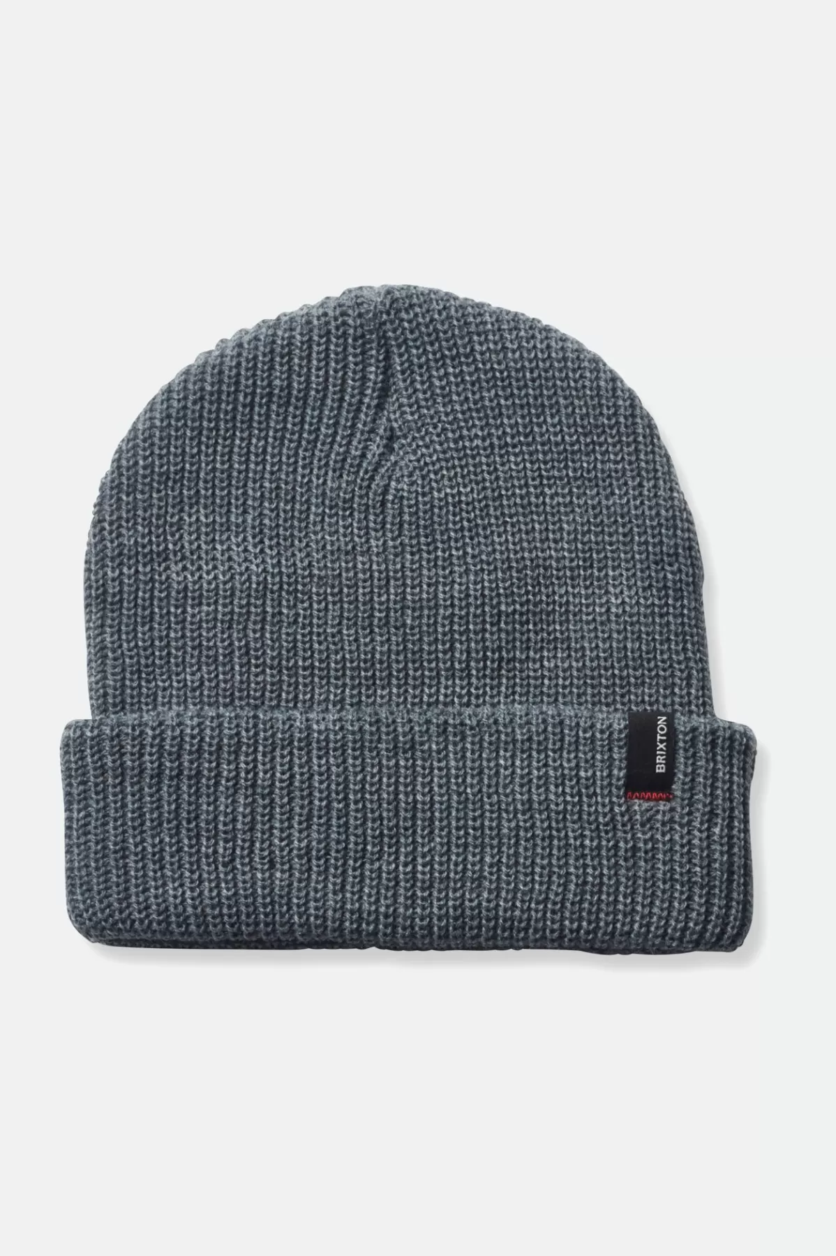 Beanies | Beanies-Brixton Heist Beanie Heather Grey