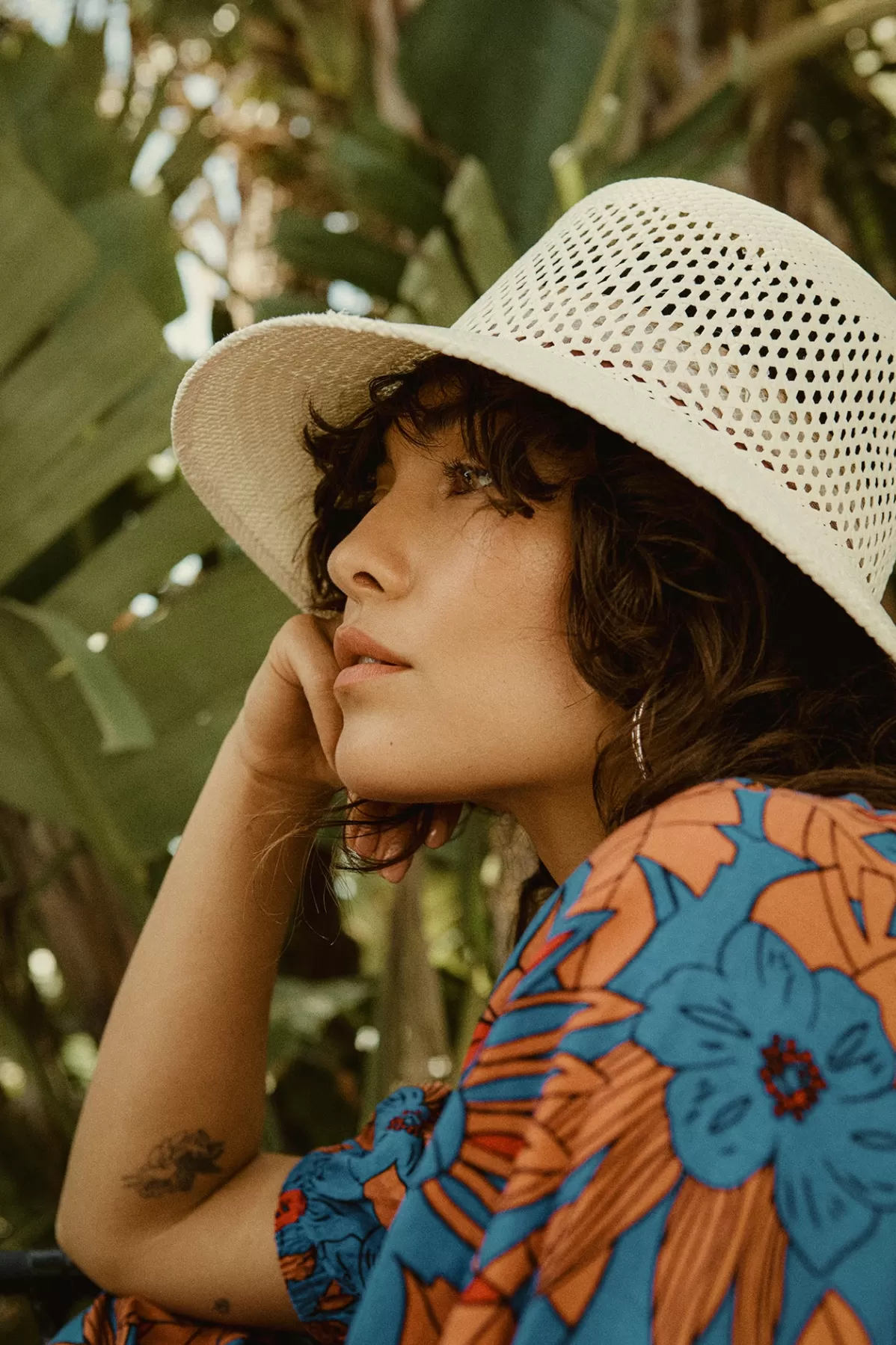 Straw Hats | Straw Hats-Brixton Lopez Panama Straw Bucket Hat Catalina Sand