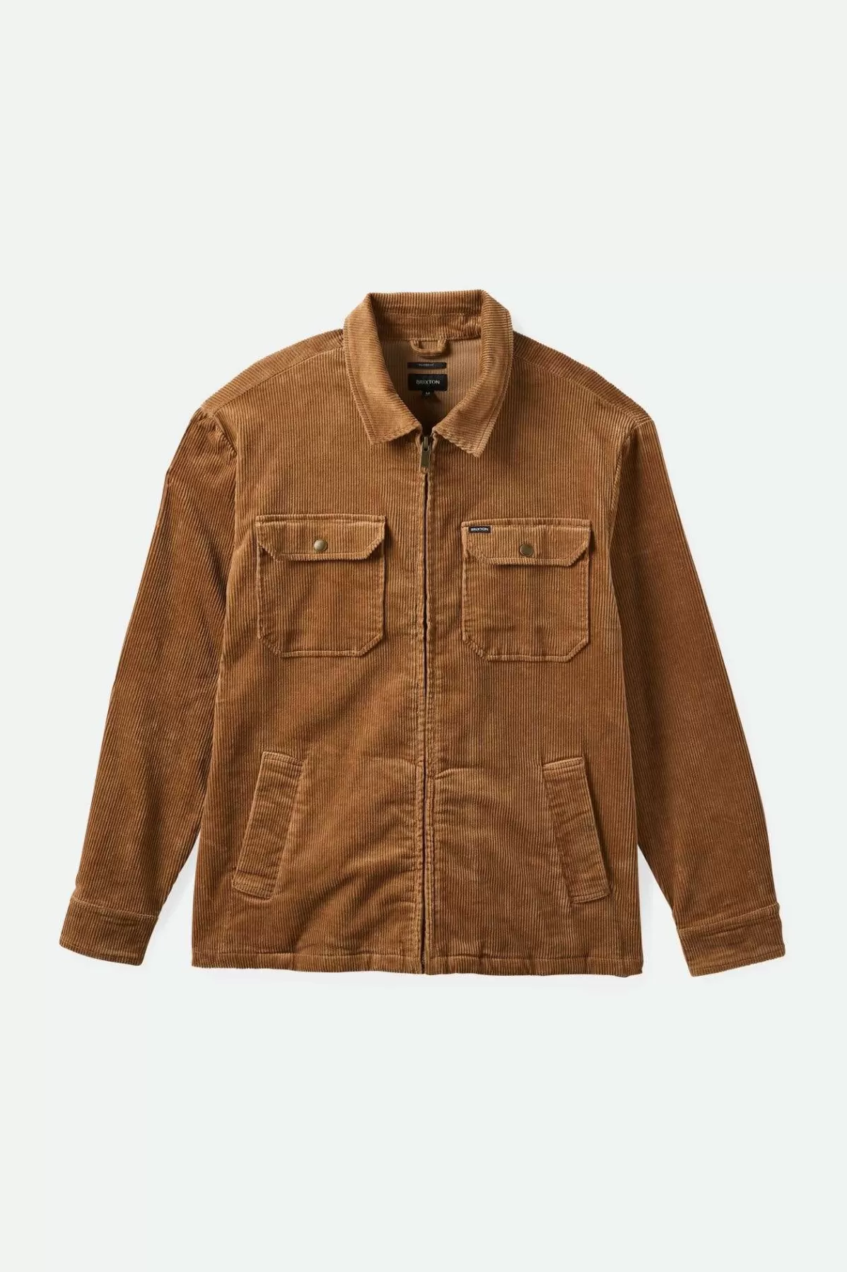 Jackets-Brixton Motor Jacket Tiger's Eye Cord