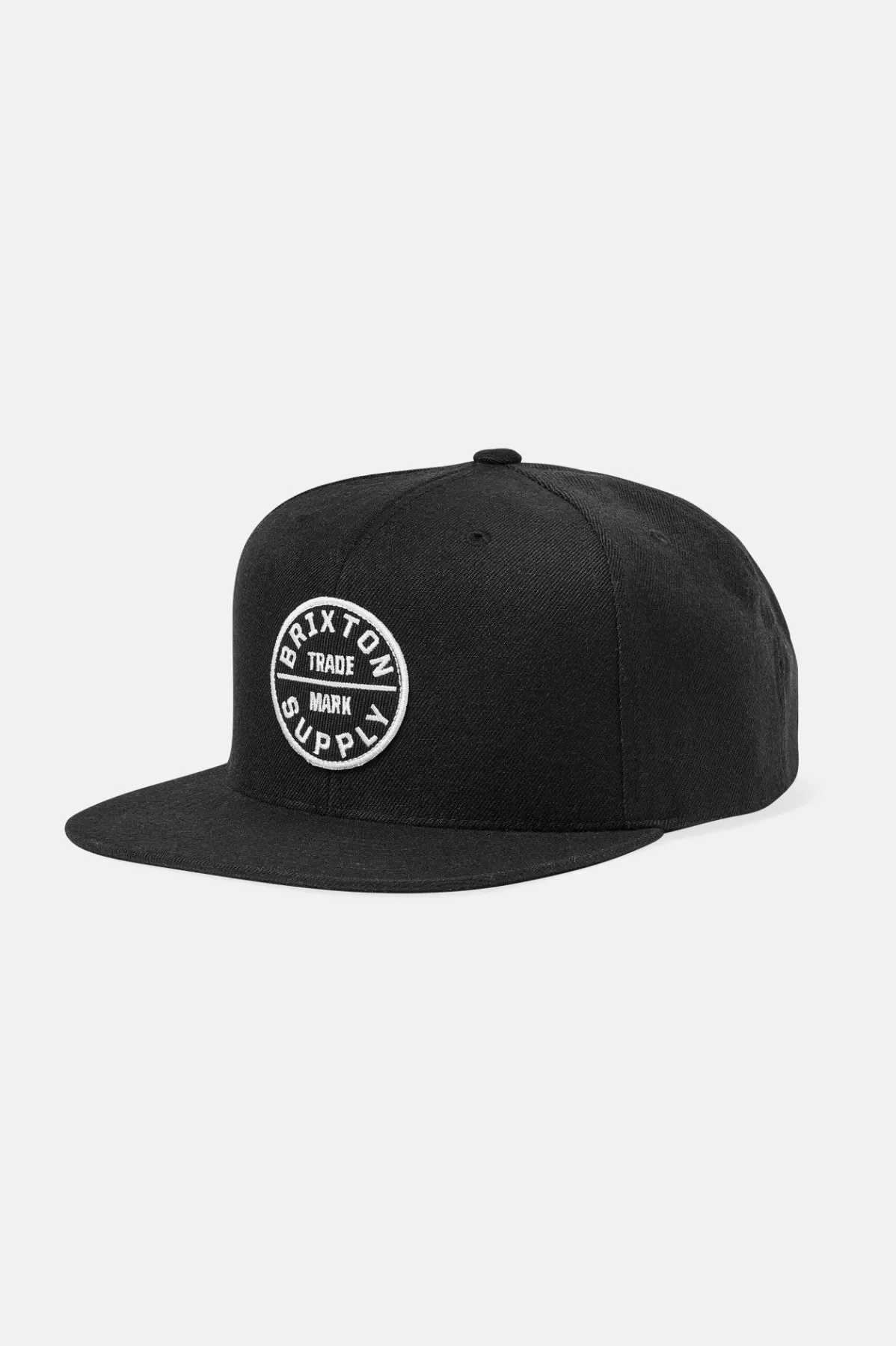 Snapbacks | Snapbacks-Brixton Oath III Snapback Black