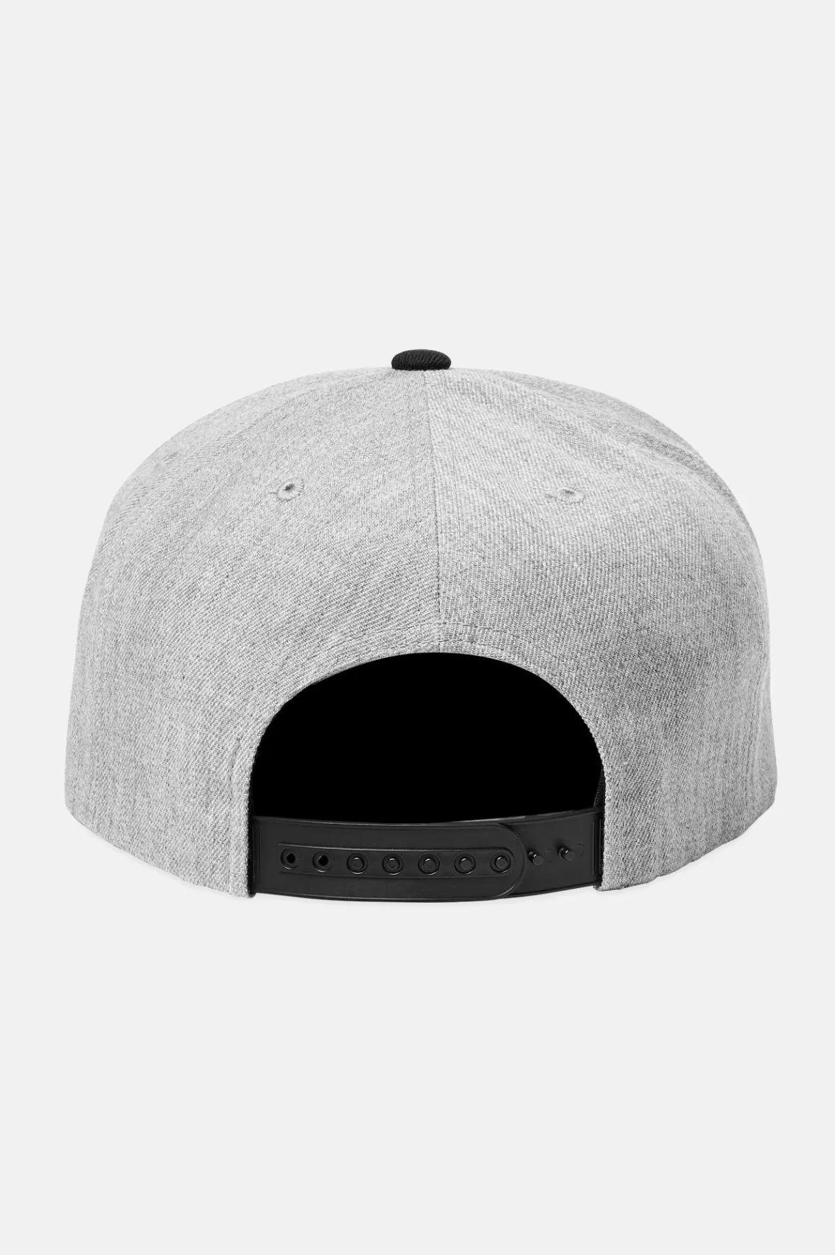 Snapbacks | Snapbacks-Brixton Oath III Snapback Light Heather Grey/Black