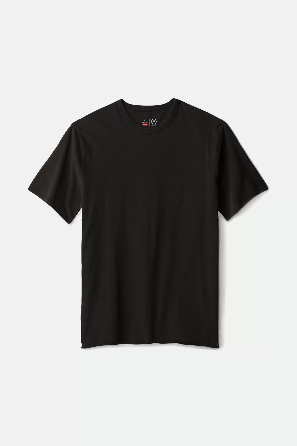 T-Shirts-Brixton Premium Cotton S/S Tailored T-Shirt Black