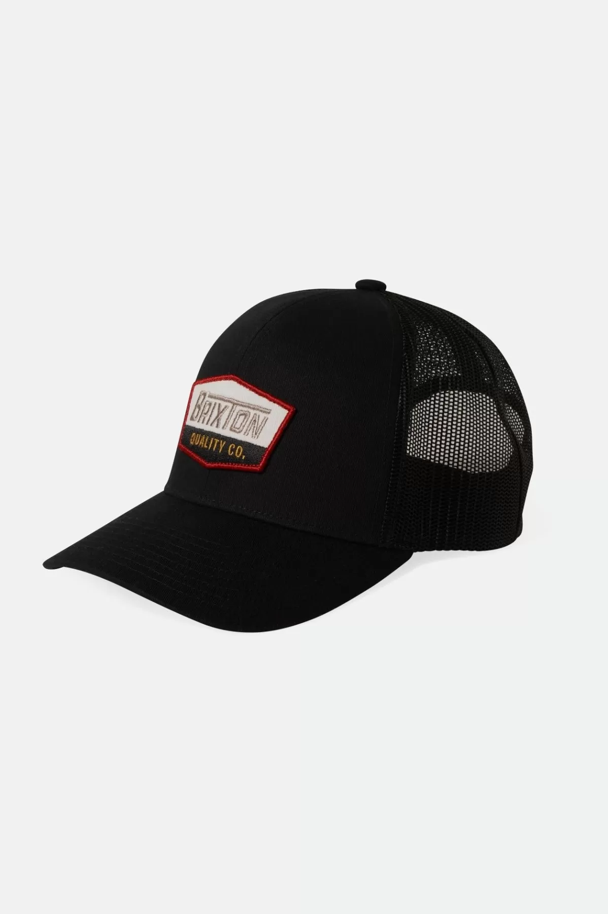 Snapbacks | Snapbacks-Brixton Regal Netplus Trucker Hat Black/Black