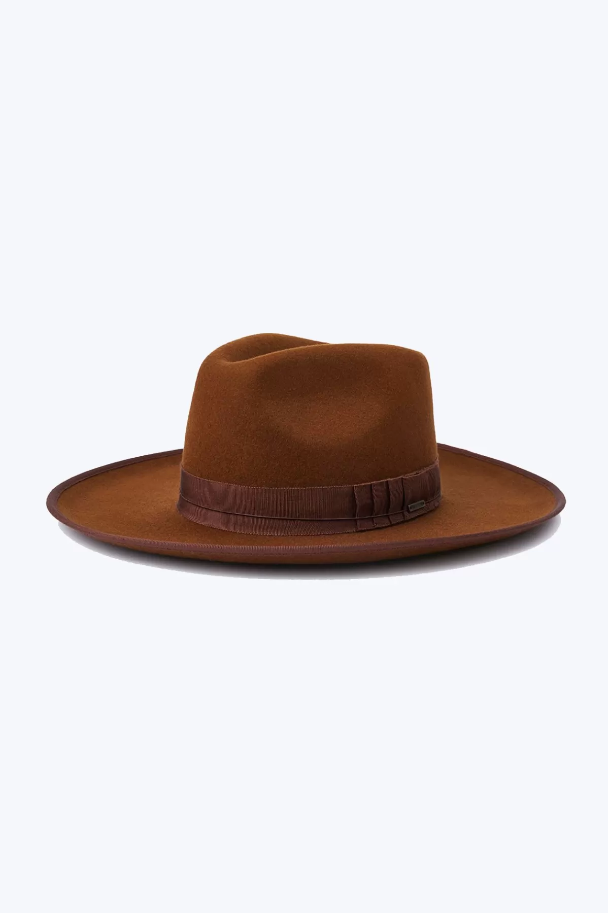 Full Brim & Fedoras | Full Brim & Fedoras-Brixton Reno Fedora Coffee/Coffee