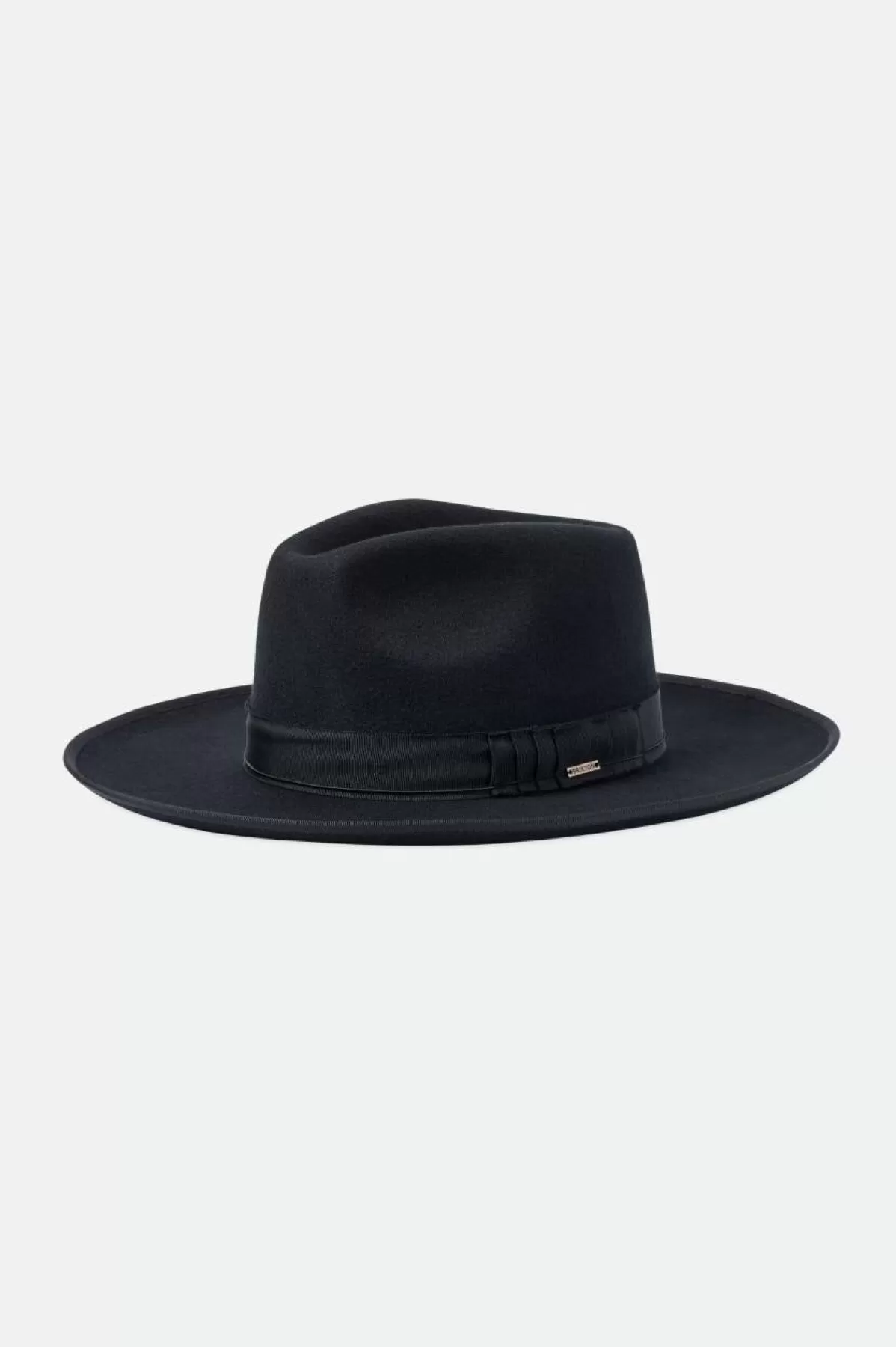 Full Brim & Fedoras | Full Brim & Fedoras-Brixton Reno Fedora Black/Black