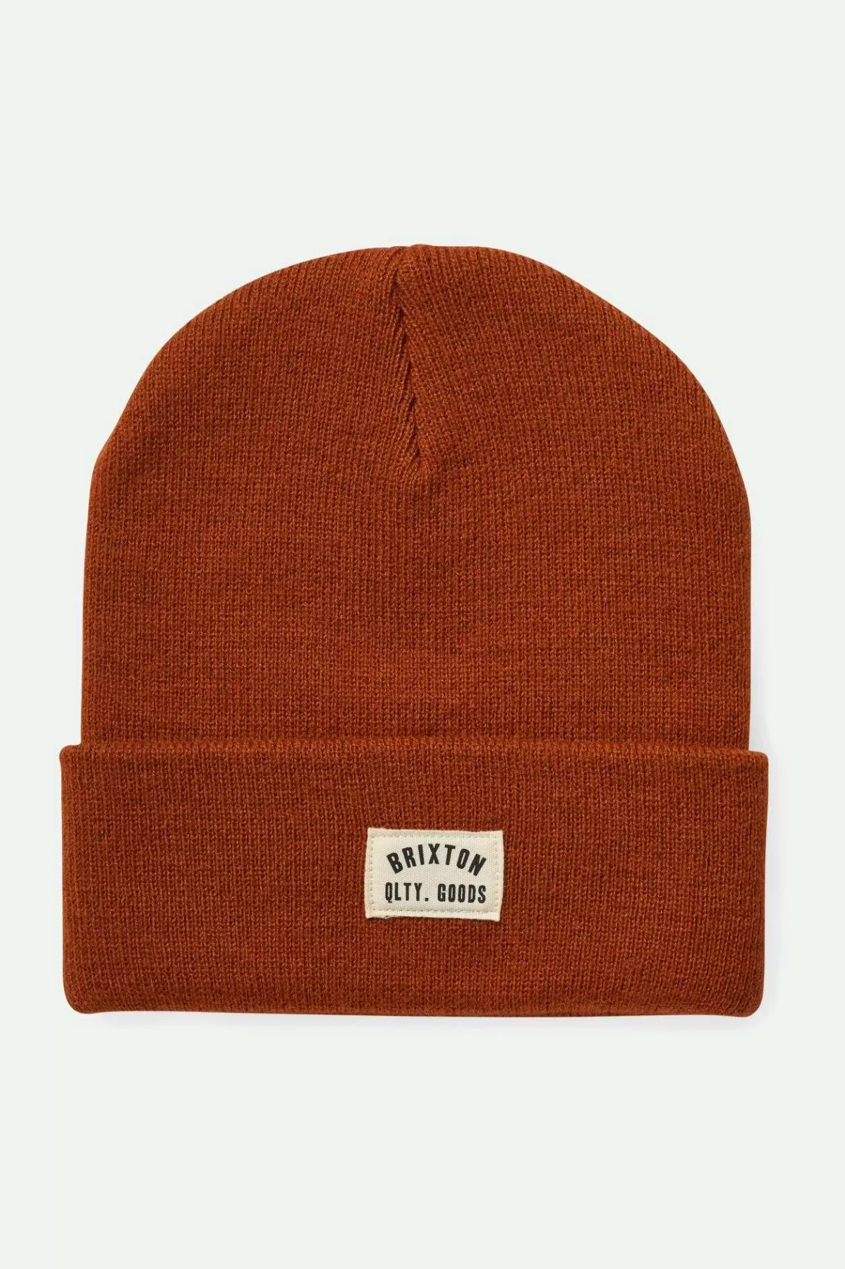 Beanies | Beanies-Brixton Woodburn Watch Cap Beanie Rust Orange